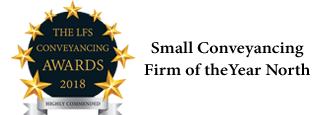The LFS Conveyancing Awards 2018 Small Conveyancing Firm of the year North Logo