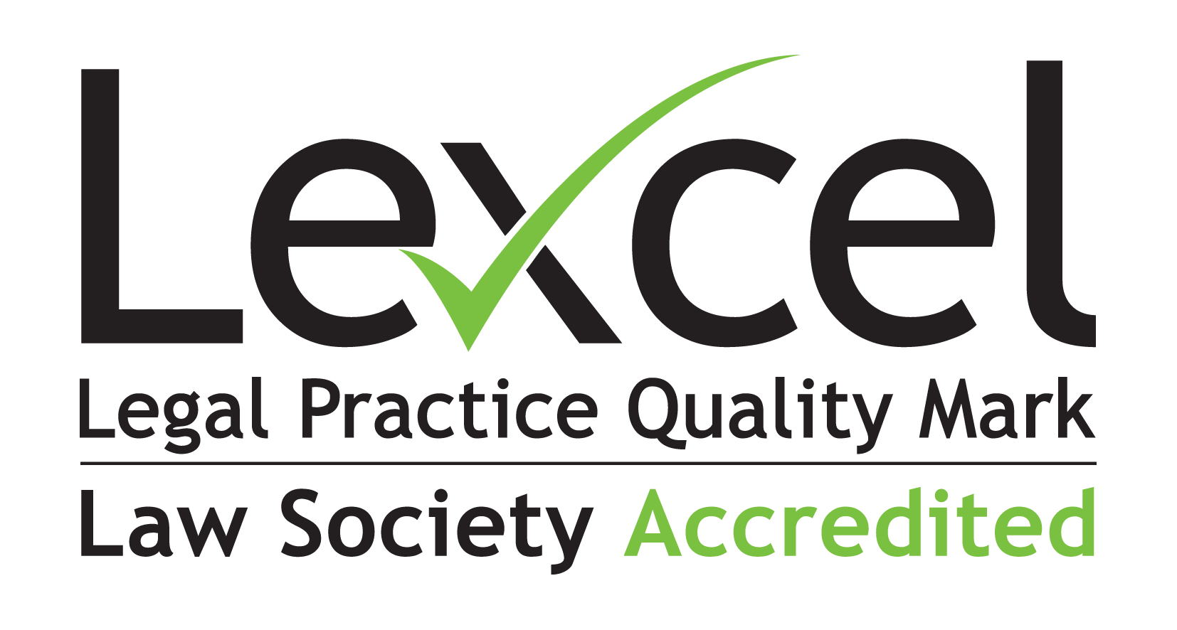 Lexcel Practice Management Standard Law Society Accredited Logo